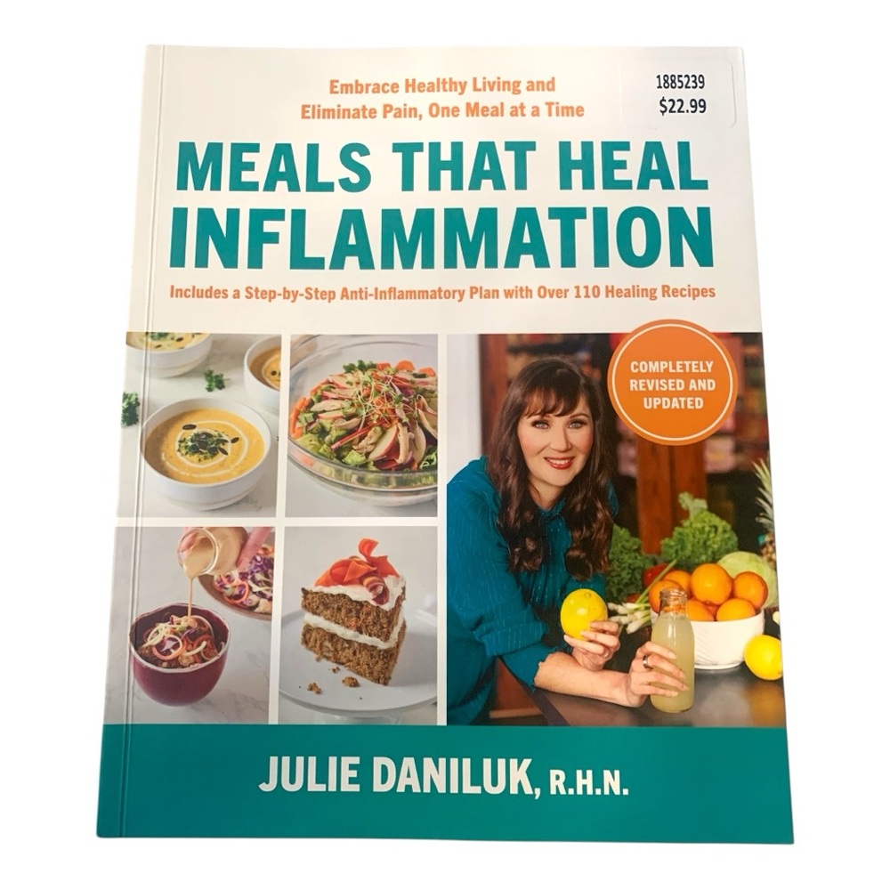 NWT Meals That Heal Inflammation Recipe Guide Book Updated Edition Julie Daniluk